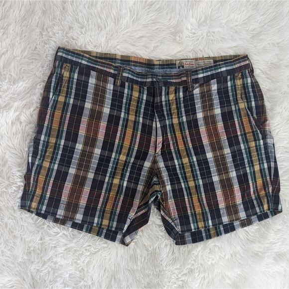 Men's Ralph Lauren Authentic Indian Madras Print Shorts Size 38 Plaid - Picture 1 of 7